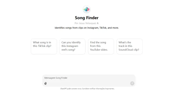 identificador de musica chatgpt