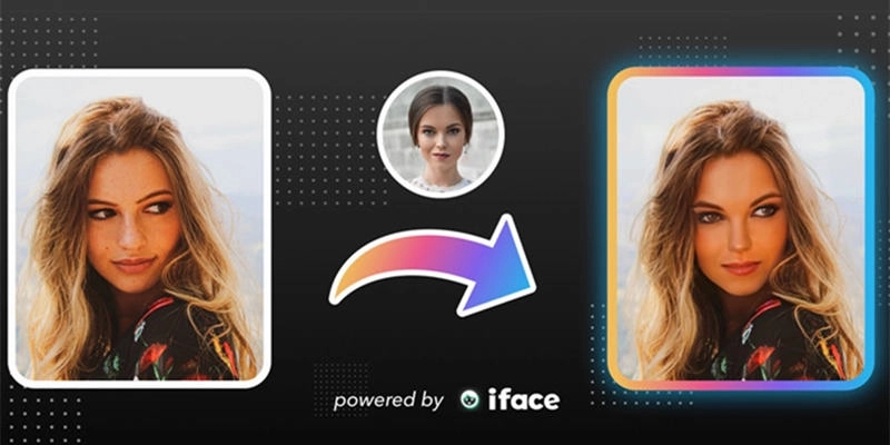 iFace-app troca rosto