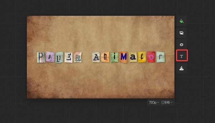 letras animadas de paper animator