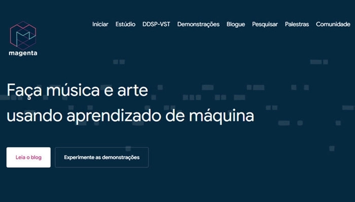 magentastudio gerador de música ia