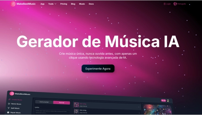 makebestmusic criar letra de musica com inteligencia artificial
