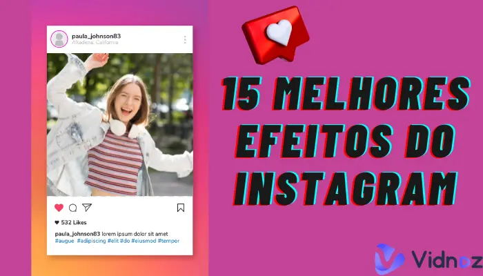 melhores efeitos do instagram