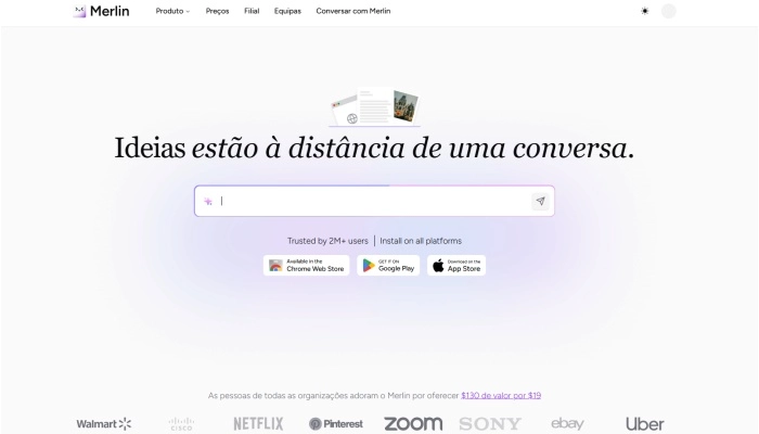 merlin fazer trabalho escolar sozinho