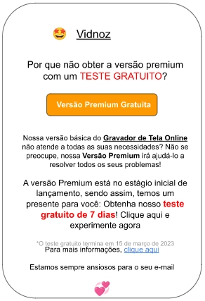 Um e-mail promocional dos modelos de e-mail marketing de Vidnoz Flex