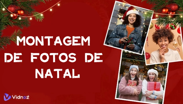 Top 5 Editores para Criar Sua Montagem de Foto Online Grátis: Um Natal Inesquecível com Fotos e Vídeos Personalizados