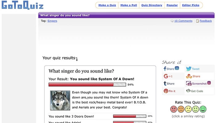 quiz com quem minha voz se parece