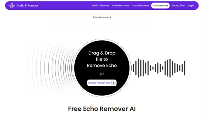 removedor de eco com audio enhancer