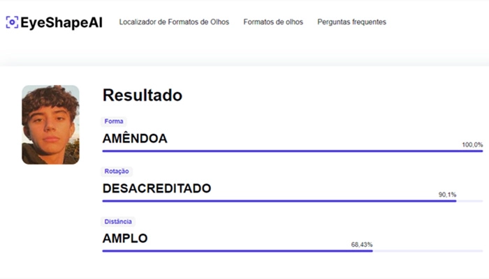 resultado de formato de olhos