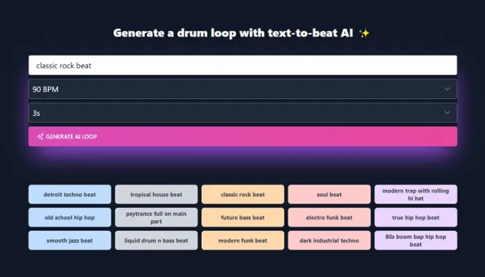 rhythmrender para criar melodia online com ia