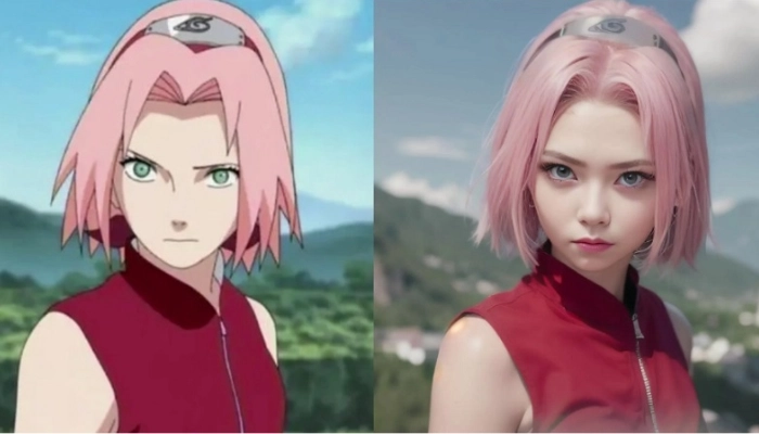 sakura harumo na vida real