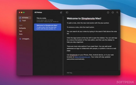 simplenote aplicativo de anotacoes para pc