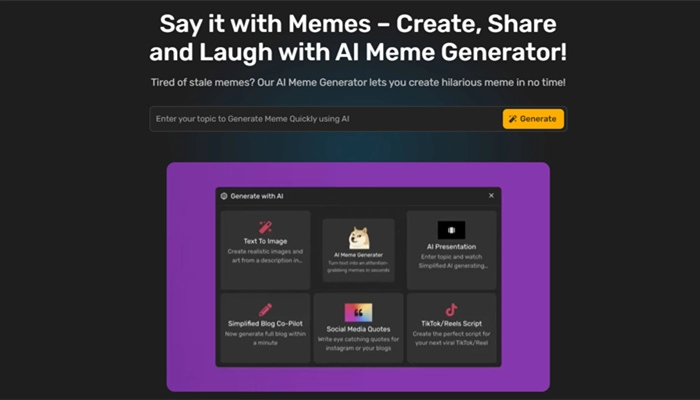 Gerador de Meme  Free Meme Maker Online