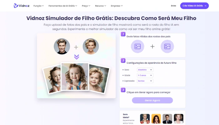simulador de filho ia do vidnoz