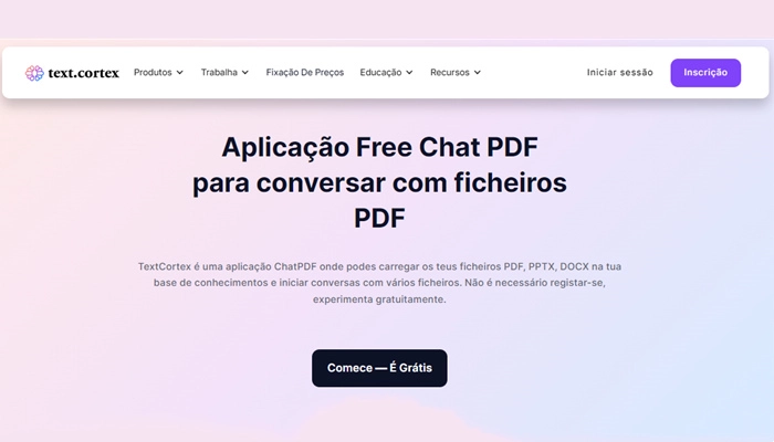 TextCortex-conversar com ficheiros pdf