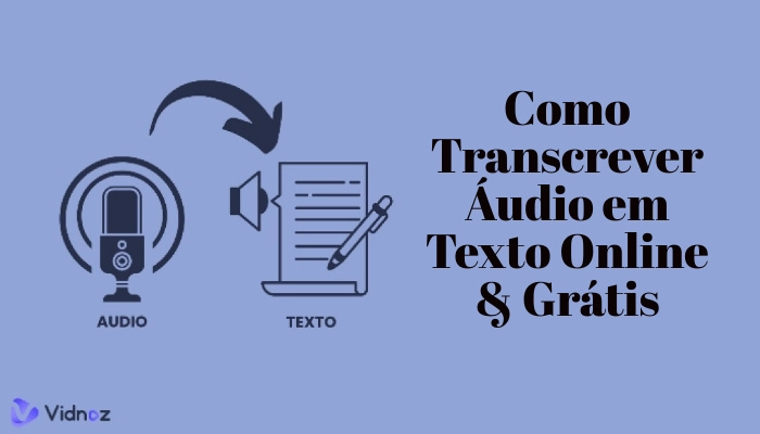 transcrever áudio em texto