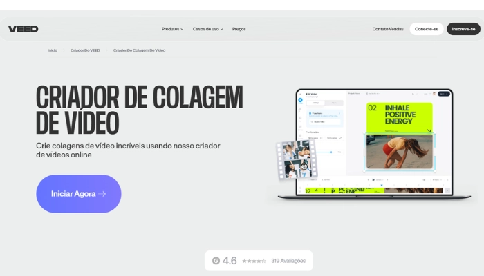 veedio criador de colagem de video