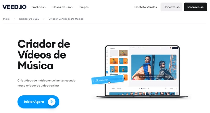 Veedio-criador de vídeo com música