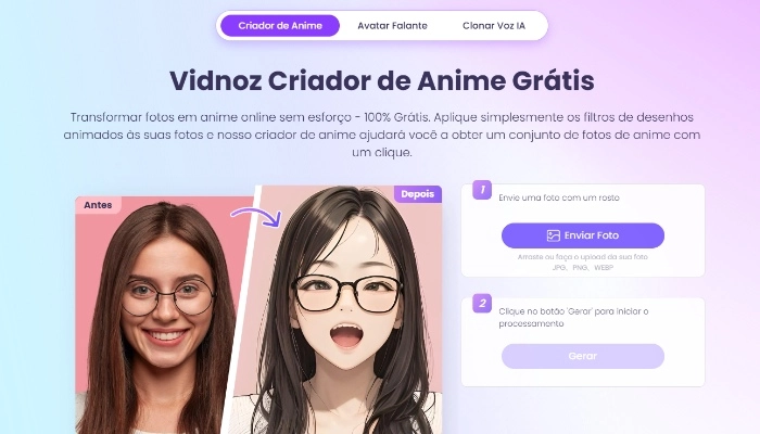 vidnoz criador de anime