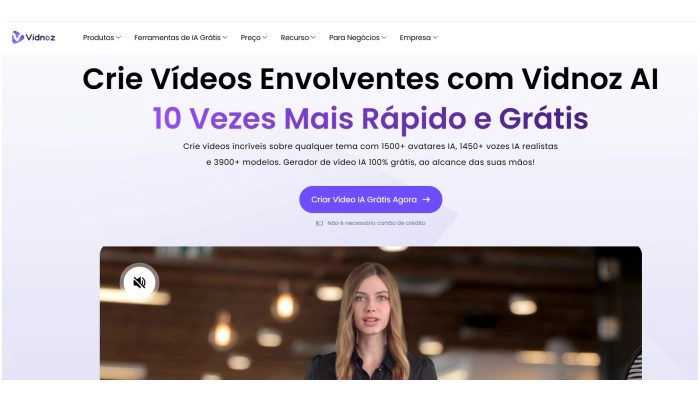vidnoz criar mapa ia