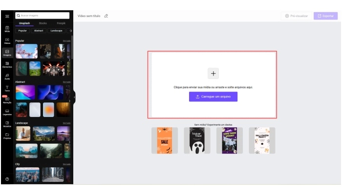 vidnoz editor de marca dagua online