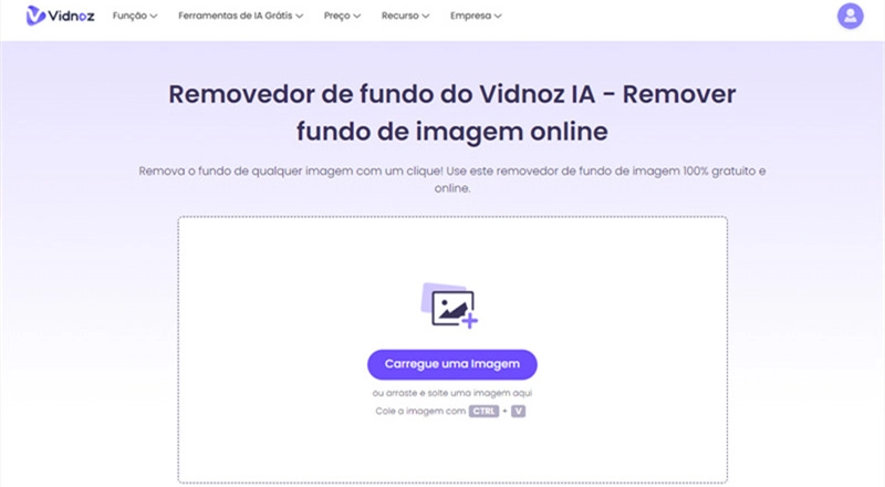 vidnoz removedor de fundo