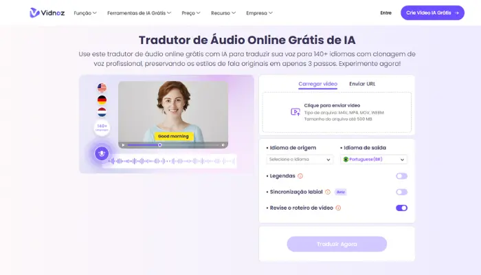 vidnoz tradutor de musica por audio