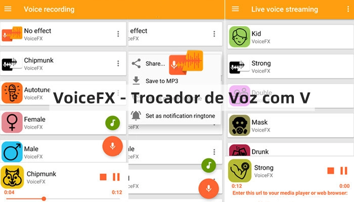 VoiceFX-app autotune