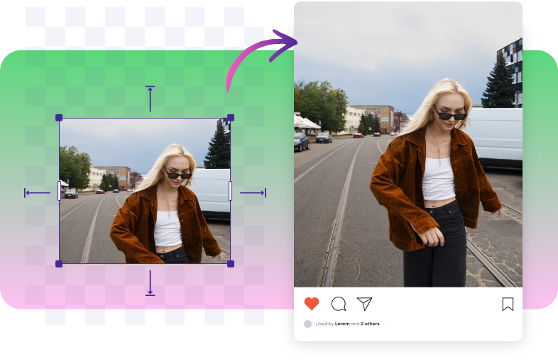 Extensor de Imagem IA para Redes Sociais