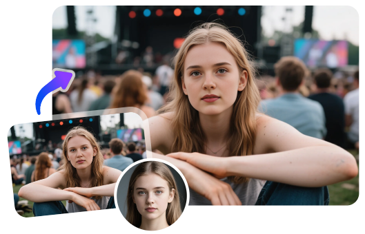 Explorar Visuais com Face Swapper